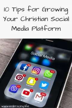 Tips to Help You Grow a Social Media Platform as a Christian Writer