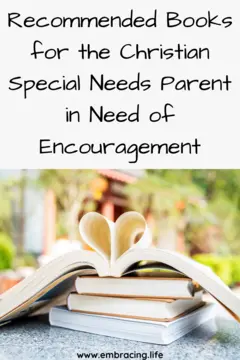 Books for Christian special needs parents