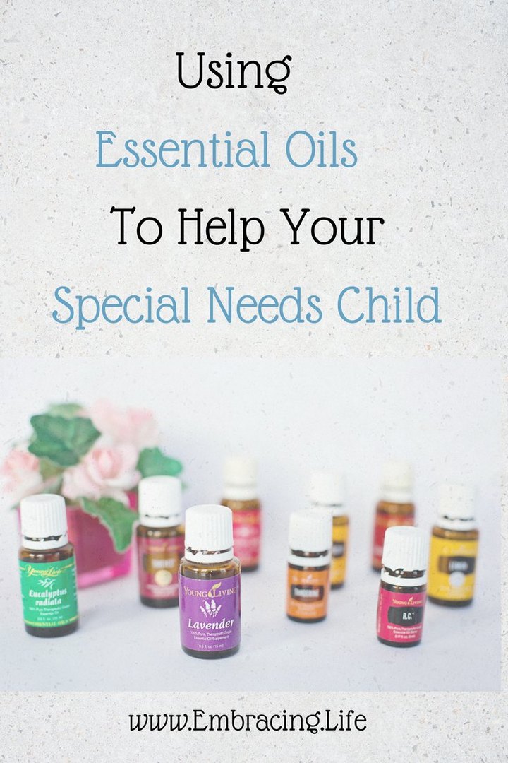 Essential Oils to Help Your Special Needs Child