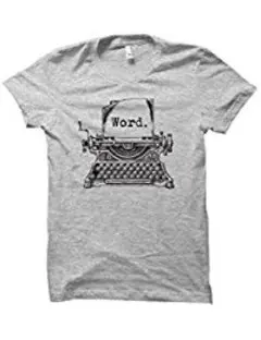 Word t-shirt. #writergift