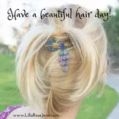 Have a beautiful hair day with Lilla Rose hair accessories
