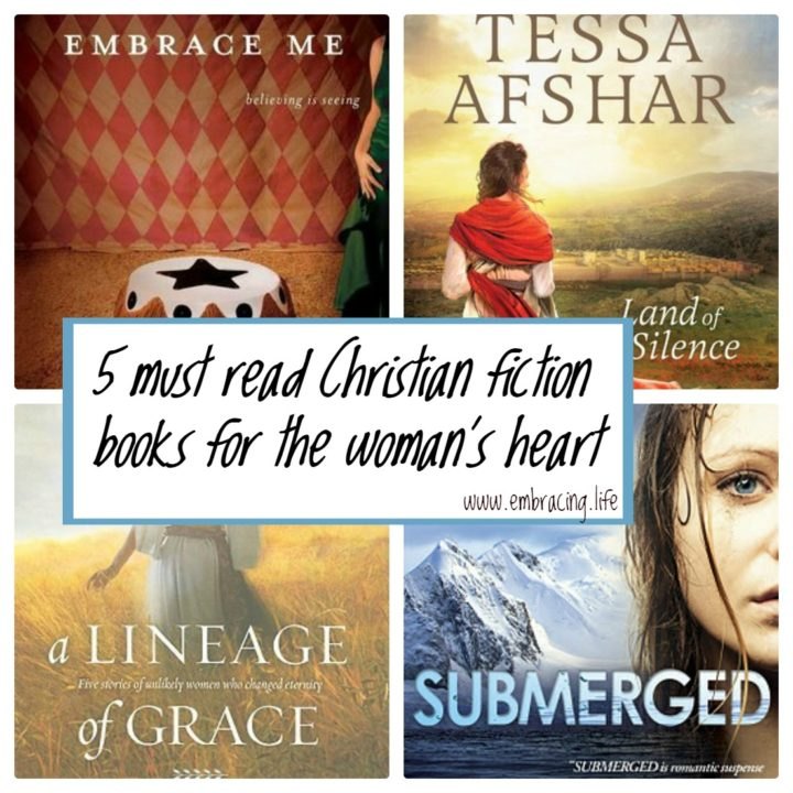 Christian fiction books to encourage the woman's heart