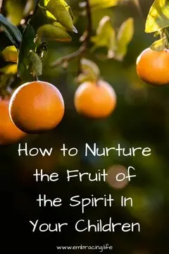 How to Nurture the Fruit of the Spirit in Your Children