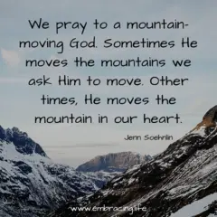 Mountain Moving Prayer