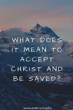 What Does It Mean To Be Saved?